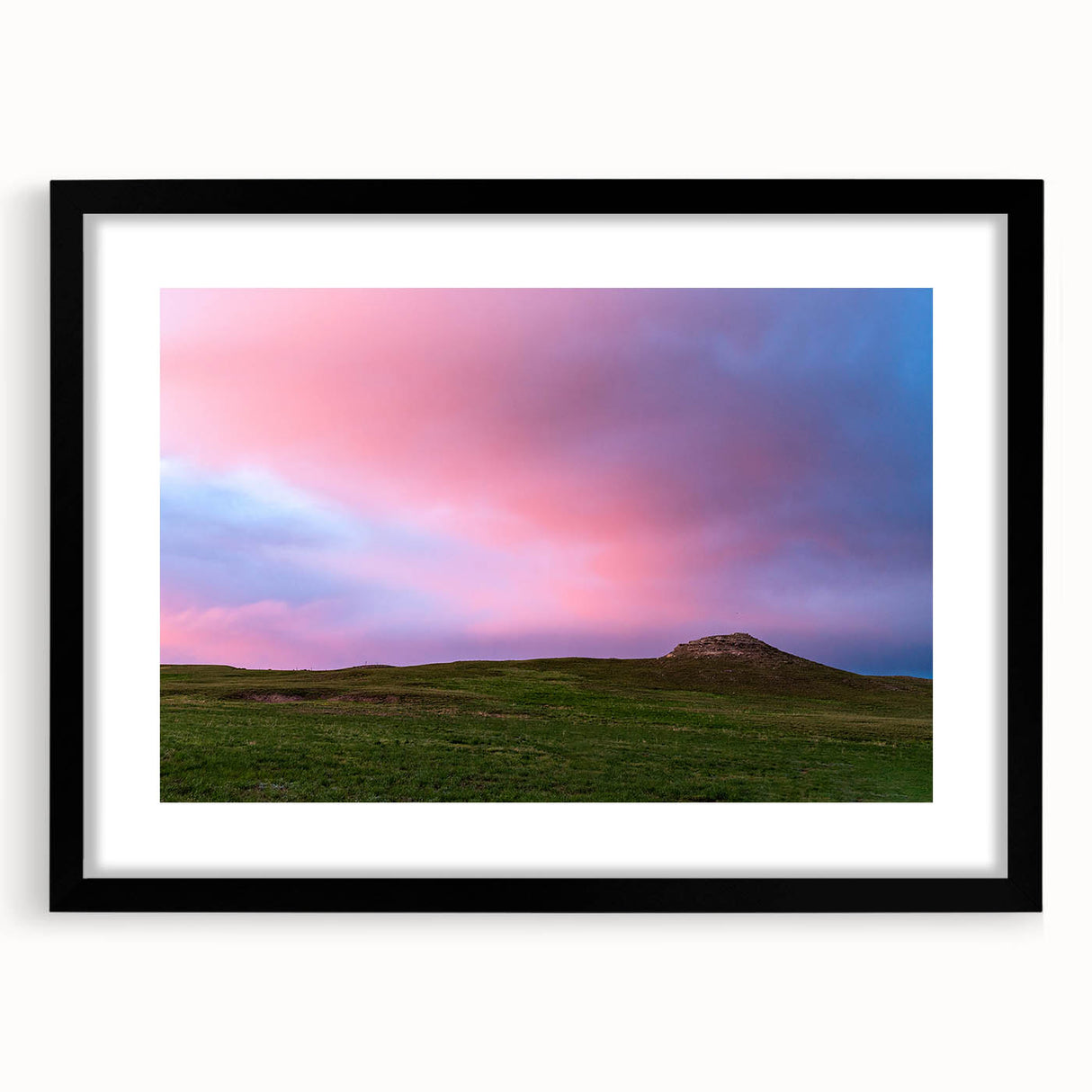 Extra large framed abstract art print featuring textured, colorful strokes, ideal for living room decor.