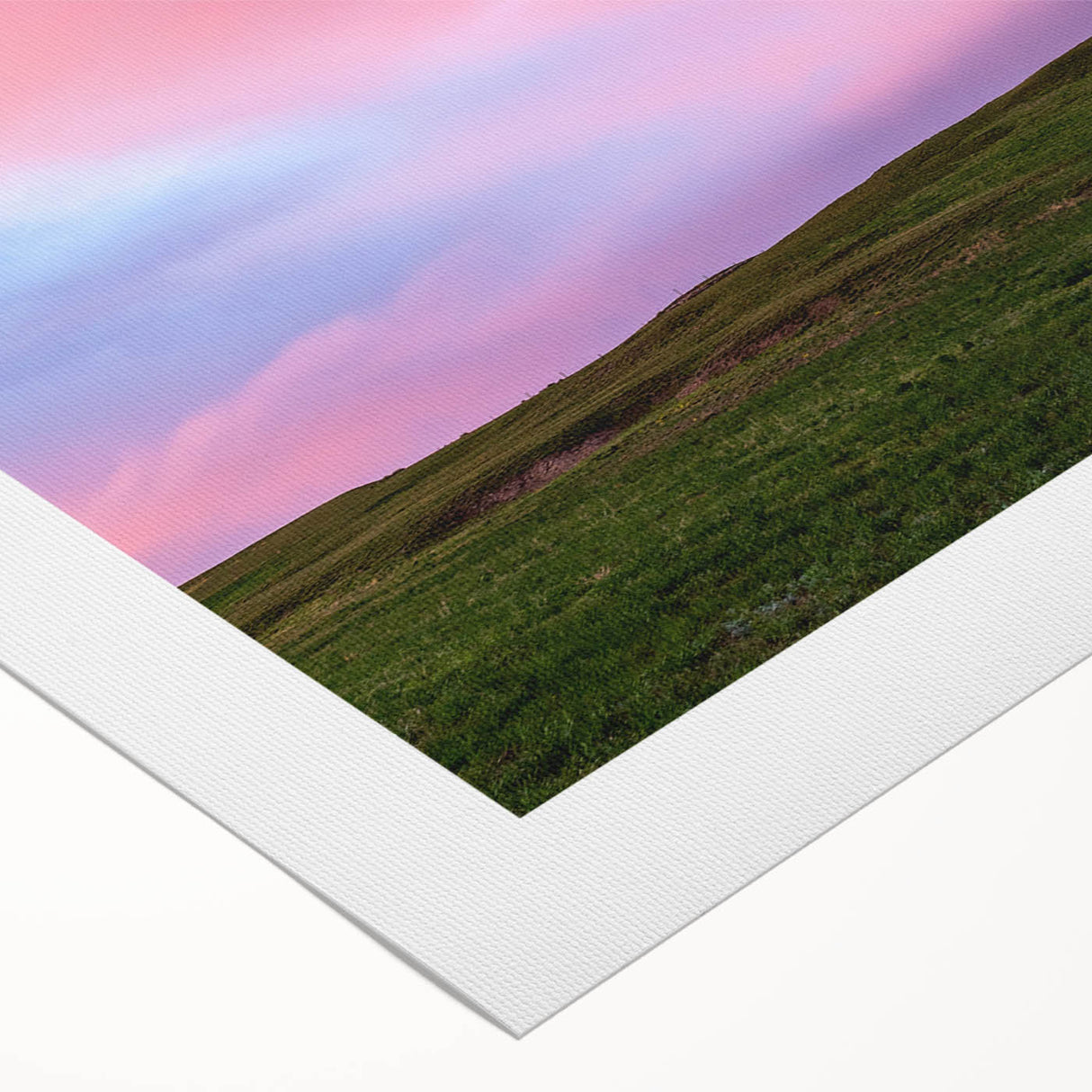 Art deco poster of Nebraska scenery in muted earth tones on rolled canvas, suitable for dining room wall art.
