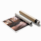 Extra large rolled print of Long Island scenery featuring soft pastel shades.