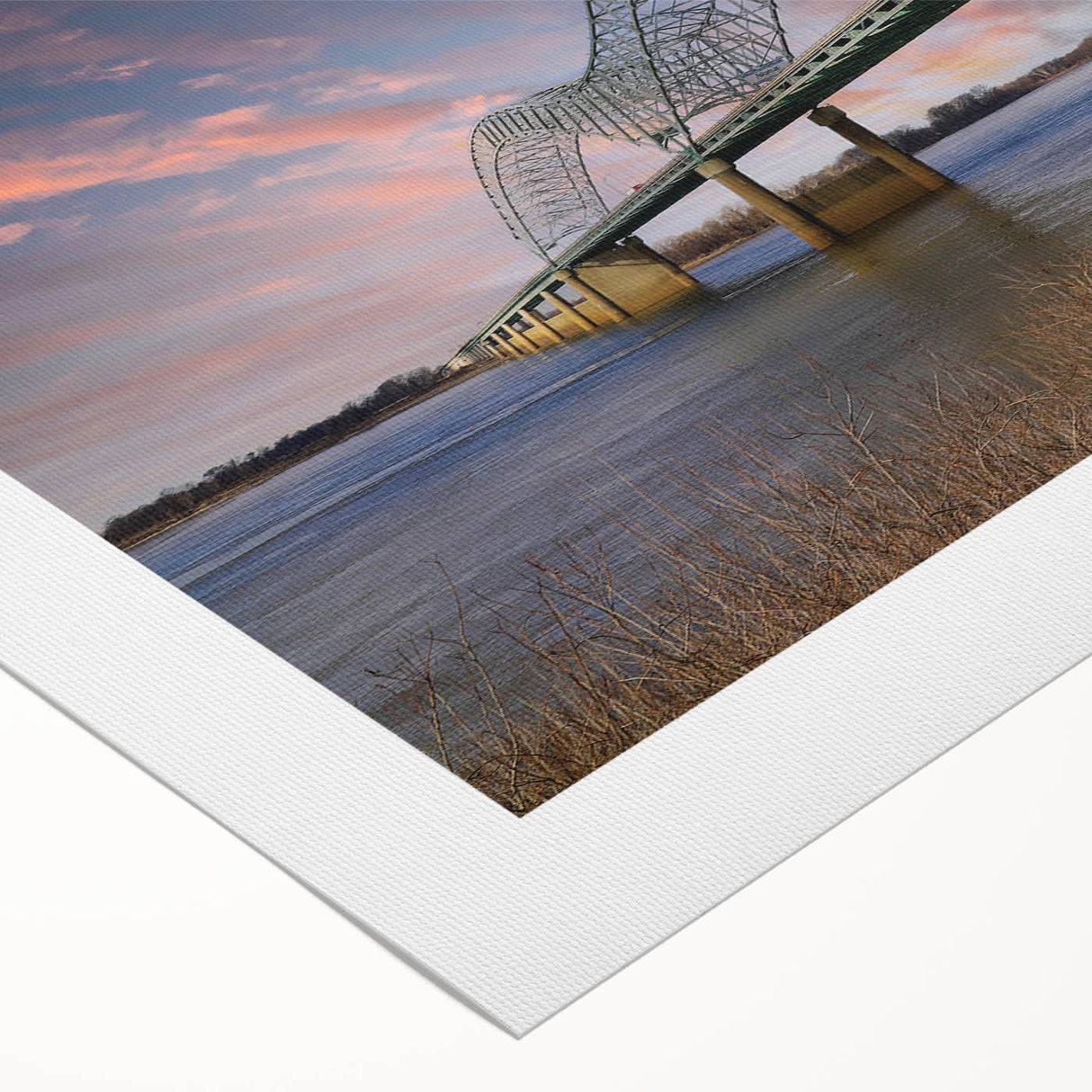 Art deco poster of Memphis skyline in muted gold and blue hues on rolled canvas, suitable for dining room wall art.