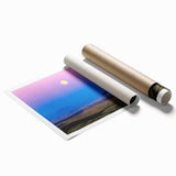Extra large rolled print of Palouse, Washington scenery with vibrant green fields, perfect for classy bathroom wall art.