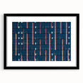 Extra large abstract art print of Seattle skyline with vibrant colors on textured canvas, ideal for living room decor.