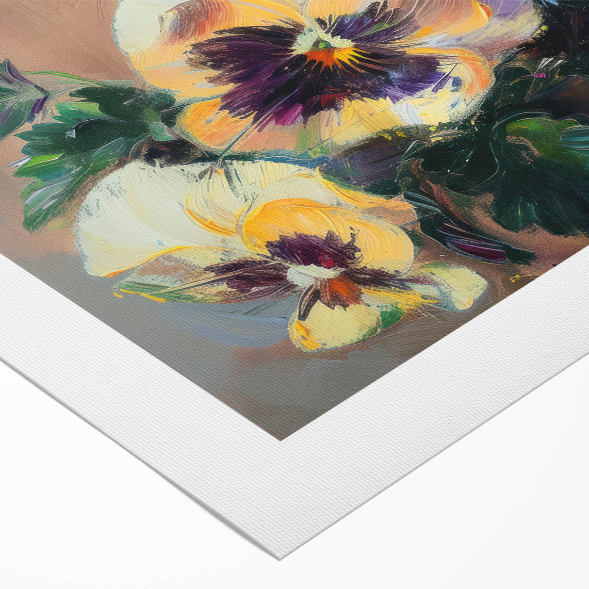 Vibrant Floral Living Room Wall Art - Modern Canvas & Framed Prints