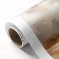 Abstract landscape wall art on rolled canvas showcasing vibrant colors and dynamic shapes, ideal for modern home decor. Packaged securely in a cardboard tube.