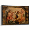 Baroque Art - Regal Woman in Opulent Dress, Antique Art Prints