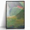 Expressionist Landscape – Girl in Front of a Shepherd’s Hut Print