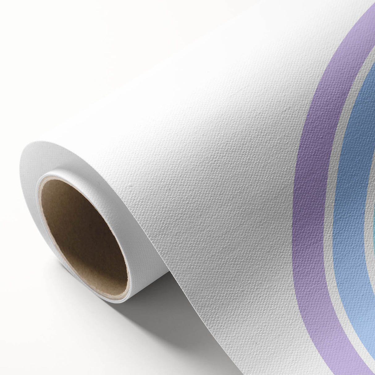 Playroom Wall Art - Minimalist Pastel Rainbow Kids Room Print