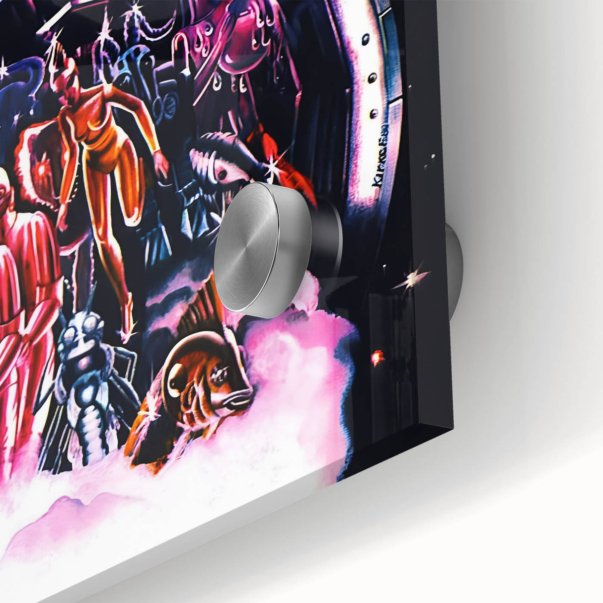 Zodiac Disco Alliance Retro Wall Art – Vintage Sci-Fi Album Print