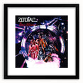 Zodiac Disco Alliance Retro Wall Art – Vintage Sci-Fi Album Print