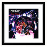 Zodiac Disco Alliance Retro Wall Art – Vintage Sci-Fi Album Print