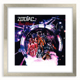 Zodiac Disco Alliance Retro Wall Art – Vintage Sci-Fi Album Print
