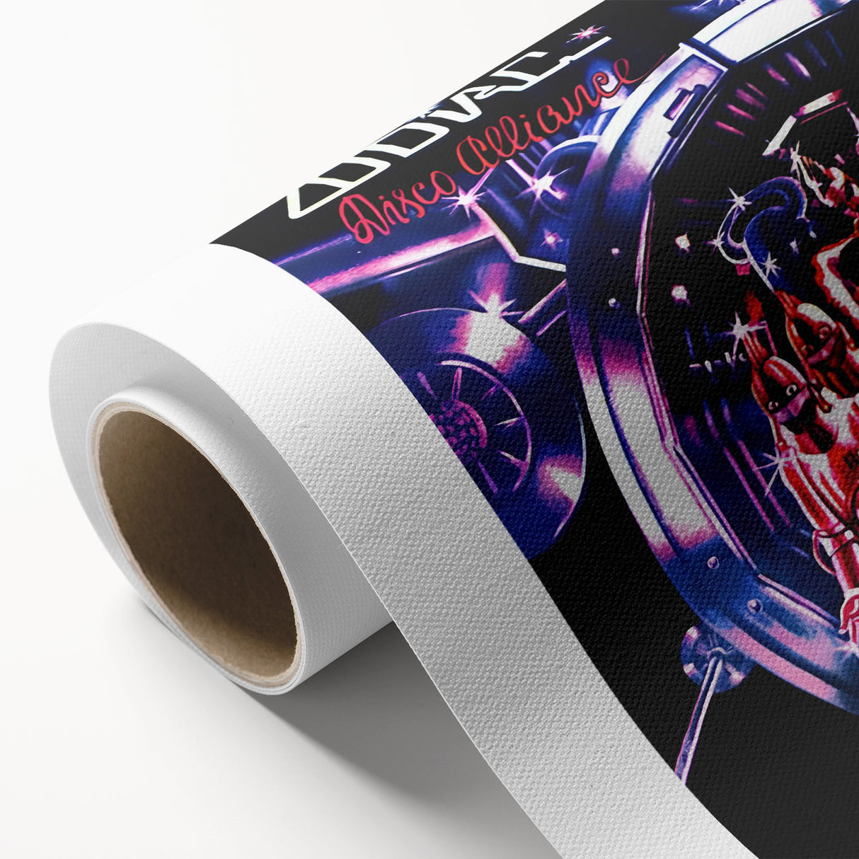 Zodiac Disco Alliance Retro Wall Art – Vintage Sci-Fi Album Print