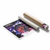 Zodiac Disco Alliance Retro Wall Art – Vintage Sci-Fi Album Print