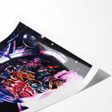 Zodiac Disco Alliance Retro Wall Art – Vintage Sci-Fi Album Print