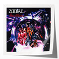 Zodiac Disco Alliance Retro Wall Art – Vintage Sci-Fi Album Print