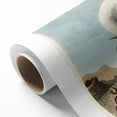 White Heron Realism Art Print - Audubon Birds of America Classic Illustration
