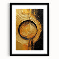 Abstract wall art design featuring a blend of colorful strokes, framed with a sleek black mat, showcasing a modern aesthetic ideal for home decor. Perfect for adding a vibrant touch to any living space, this artwork enhances contemporary interiors.