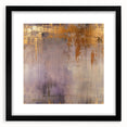 Abstract strokes wall art featuring vibrant colors in a black frame with a white mat, adding a modern touch to home decor. Ideal for contemporary interiors.