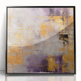 Framed abstract wall art featuring dynamic black strokes on a white background, ideal for modern home decor. Perfect for adding a touch of sophistication and creativity to any living space.