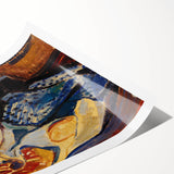 Modern Wall Art – Abstract Still Life with Jardinière