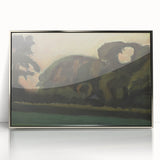 Modern Wall Art – Abstract Landscape After Sunset