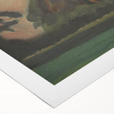 Modern Wall Art – Abstract Landscape After Sunset