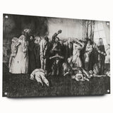 Modern Wall Art – The Village Massacre by George Wesley Bellows