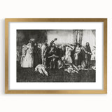 Modern Wall Art – The Village Massacre by George Wesley Bellows
