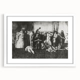 Modern Wall Art – The Village Massacre by George Wesley Bellows