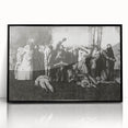 Modern Wall Art – The Village Massacre by George Wesley Bellows