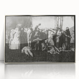 Modern Wall Art – The Village Massacre by George Wesley Bellows