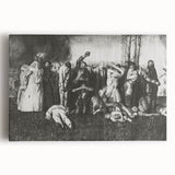 Modern Wall Art – The Village Massacre by George Wesley Bellows