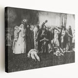 Modern Wall Art – The Village Massacre by George Wesley Bellows