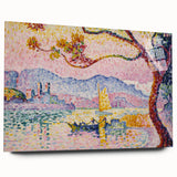 Modern Wall Art – Pointillist Masterpiece of Antibes