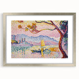 Modern Wall Art – Pointillist Masterpiece of Antibes