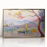 Modern Wall Art – Pointillist Masterpiece of Antibes