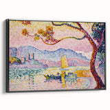 Modern Wall Art – Pointillist Masterpiece of Antibes