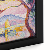 Modern Wall Art – Pointillist Masterpiece of Antibes