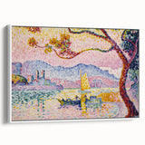 Modern Wall Art – Pointillist Masterpiece of Antibes
