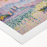 Modern Wall Art – Pointillist Masterpiece of Antibes