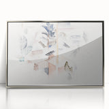 Modern Wall Art – Abstract Bermuda Trees and Architecture