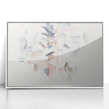 Modern Wall Art – Abstract Bermuda Trees and Architecture