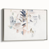 Modern Wall Art – Abstract Bermuda Trees and Architecture