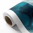 Vibrant rolled canvas showcasing an intricate cave landscape design, featuring earthy tones and textures, securely packaged in a protective cardboard tube for safe transport. Perfect for adding a unique artistic touch to any room.