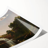 Romanticism Art: Lower Falls, Rochester by Frederic Edwin Church