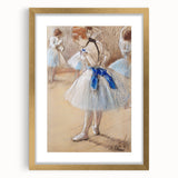 Impressionist Wall Art: Edgar Degas' Dancer 1880 Ballet Painting Print