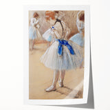 Impressionist Wall Art: Edgar Degas' Dancer 1880 Ballet Painting Print