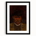 Modern Wall Art - Abstract Portrait of a Man - Contemporary Art Print