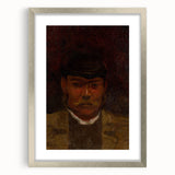 Modern Wall Art - Abstract Portrait of a Man - Contemporary Art Print