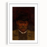 Modern Wall Art - Abstract Portrait of a Man - Contemporary Art Print